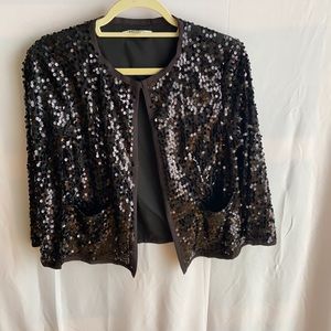 DKNYC SEQUINED TOP M BLACK 🖤
